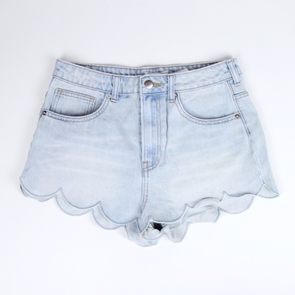 h&m shorts denim
